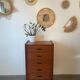 Vintage teak chest of drawers