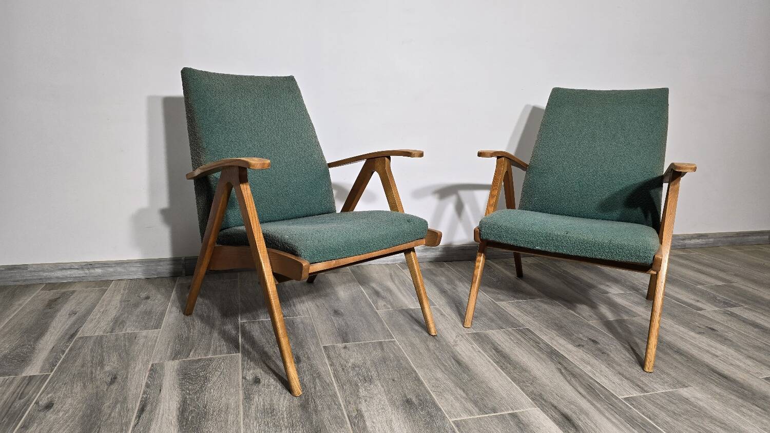 Set of Mid-Century Armchairs