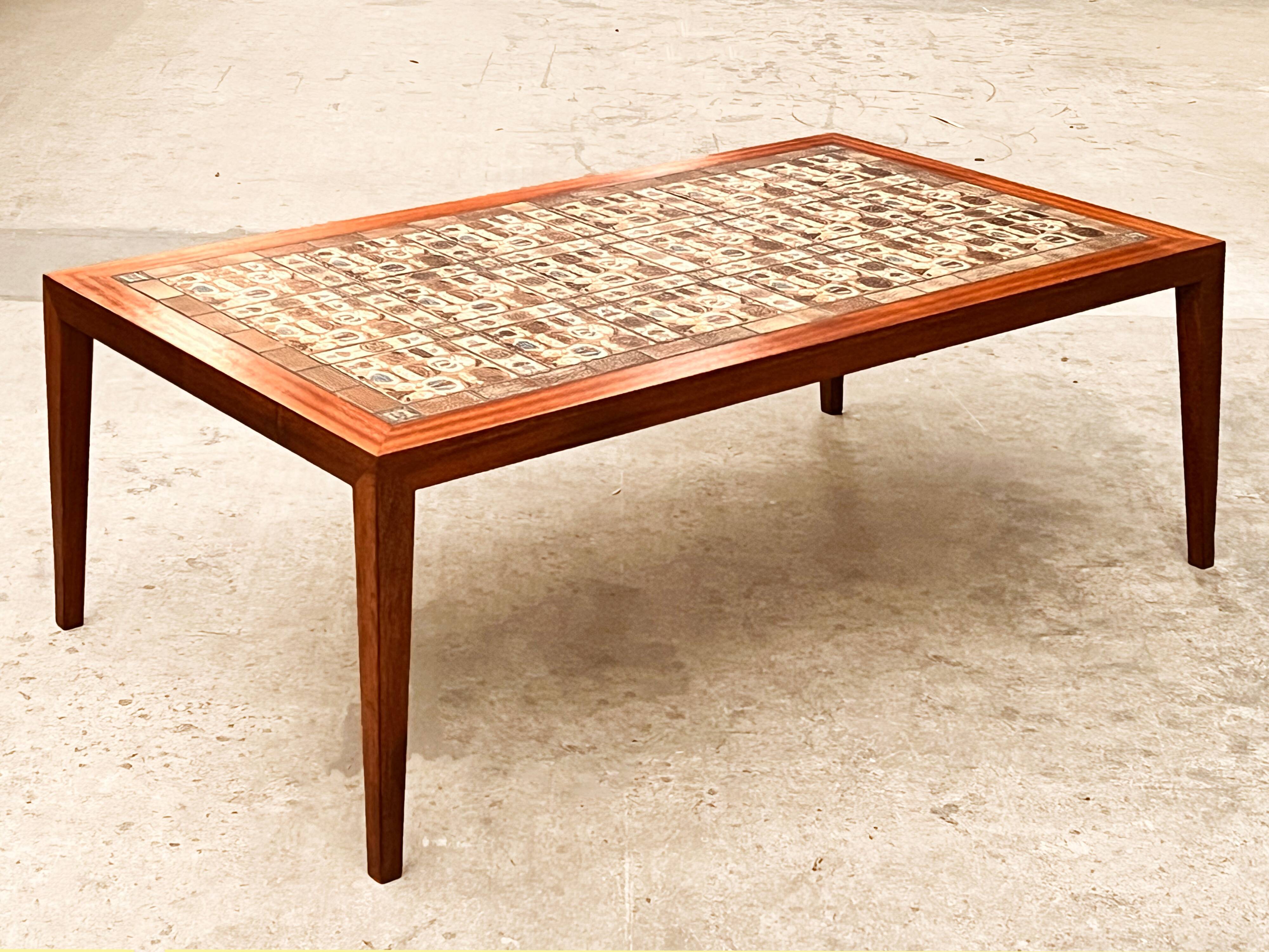 Severin Hansen & Royal Copenhagen coffee table