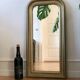 Antique French Louis Philippe full length mirror – gold, late 19th century
