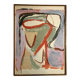 Original lithograph signed and numbered by Bram VAN VELDE, Red Course - MP 041, 1968