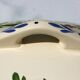 Earthenware tureen UC Sarreguemines Rusticana model hand painted floral decoration