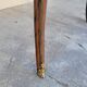 Napoleon III violin-shaped middle desk table 19th in marquetry