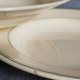 Four plates l'Amandinoise de Saint-Amand ancient