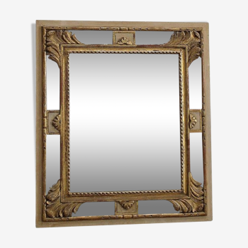 Rectangular mirror with Parecloses - Early twentieth century