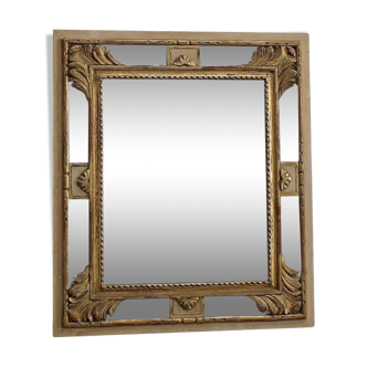 Miroir rectangulaire à parecloses - début xxe