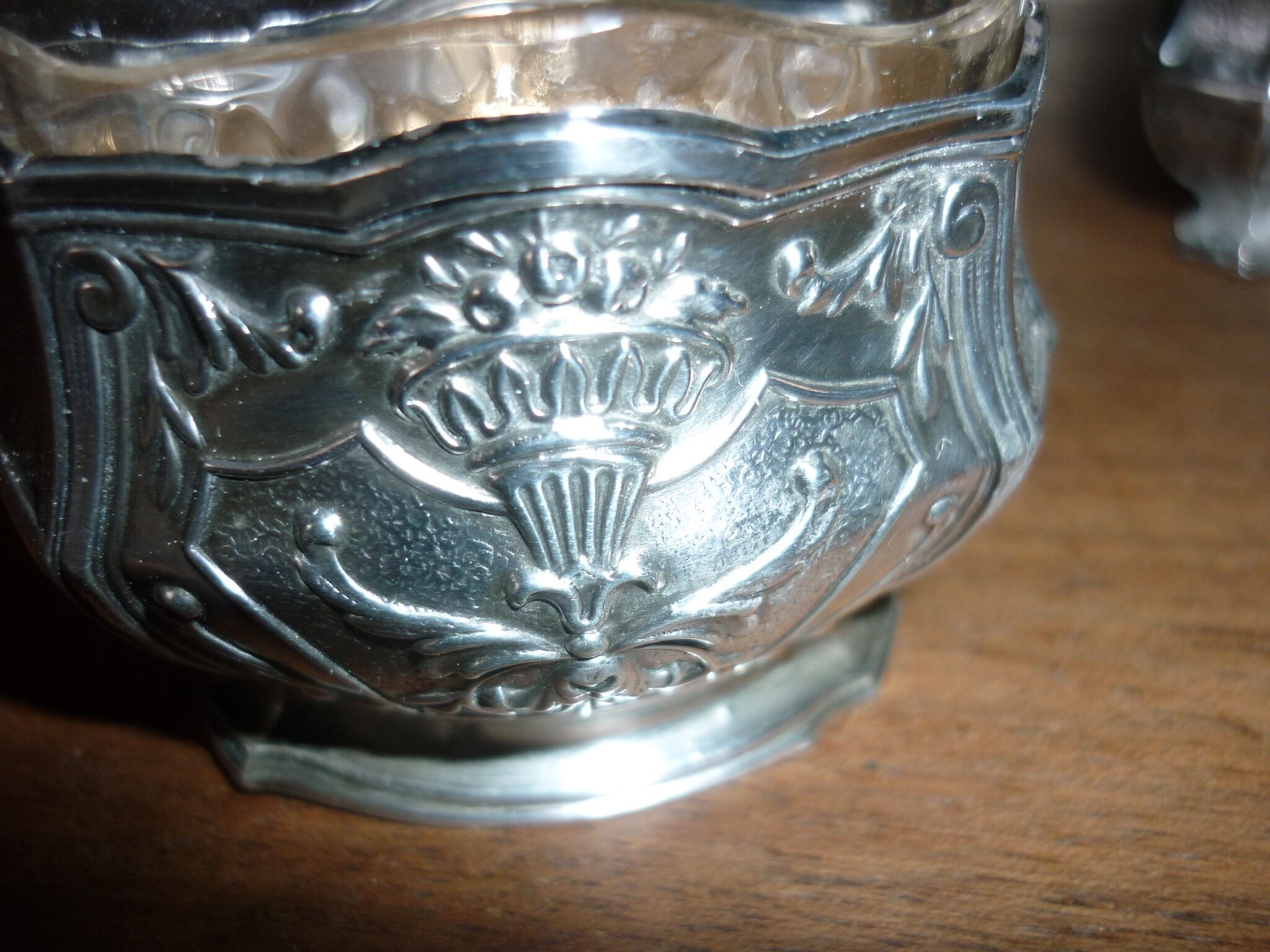 Pair of solid silver filers