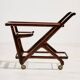 Alder Wood Trolley by Cesare Lacca for Cassina, 1950s