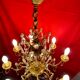 Louis XV style bronze chandelier