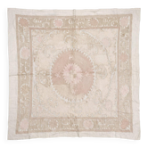 Vintage hand-embroidered tablecloth 140x154 cm