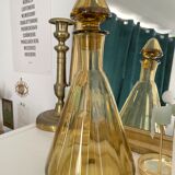 Conical glass decanter
