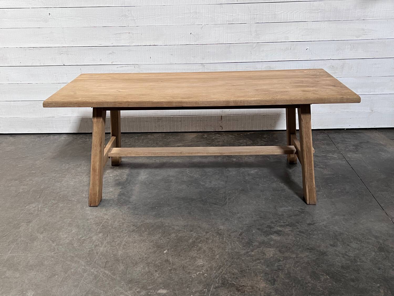 Faded oak table