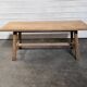 Faded oak table