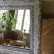 Antique patinated mirror