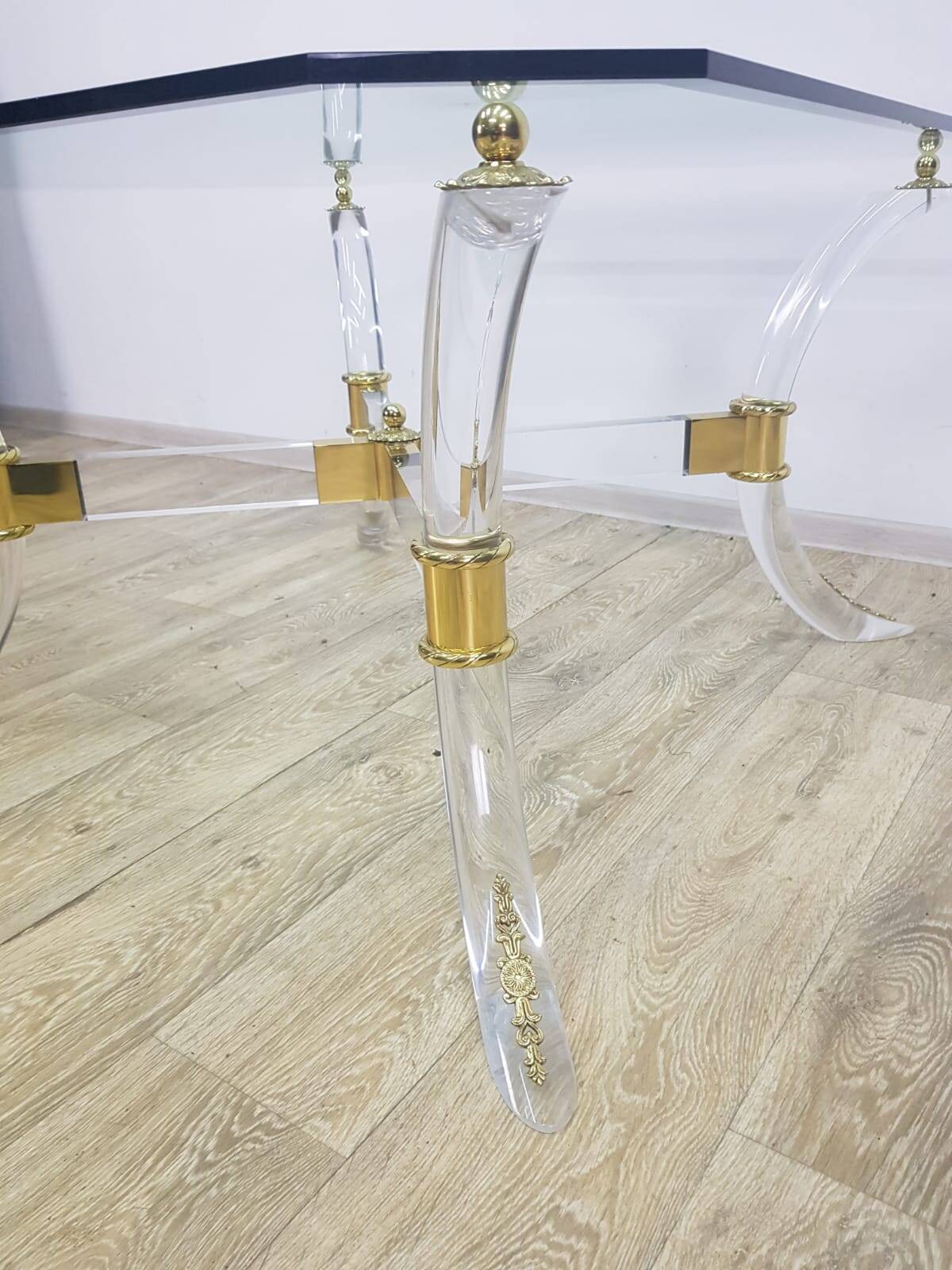 Hollywood Regency, coffee table, France, 1970s