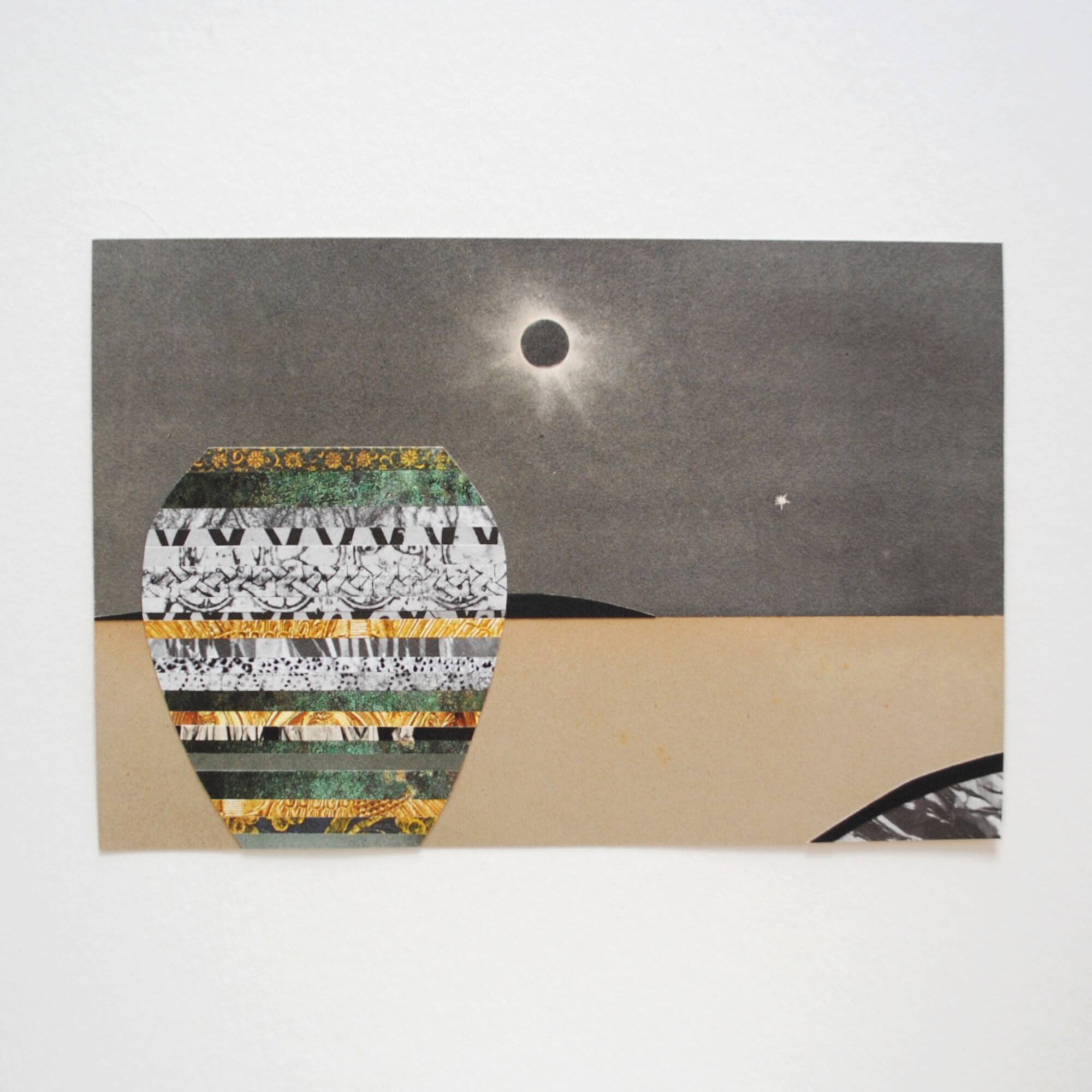 Collage on paper • arkhaios iii