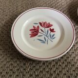 Set of 6 vintage dessert plates