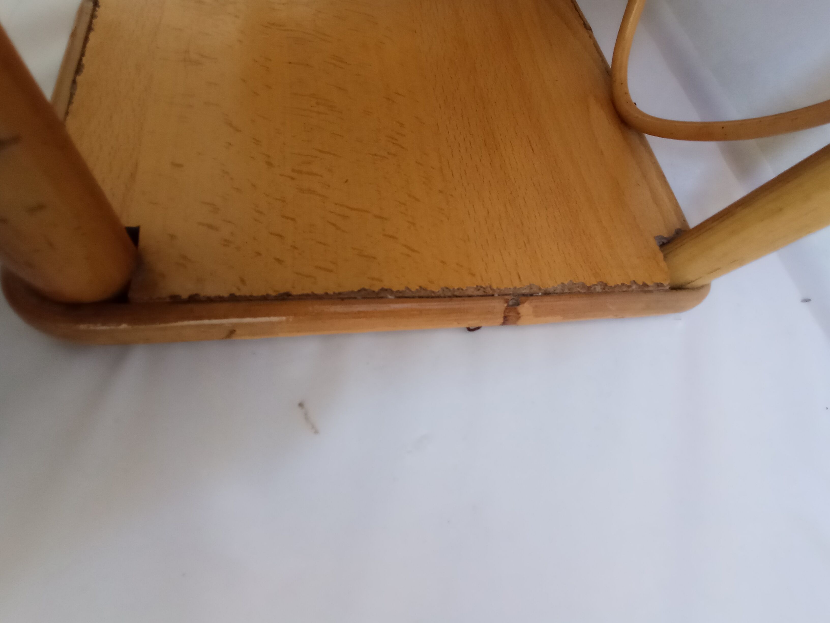 Set of bamboo shelves