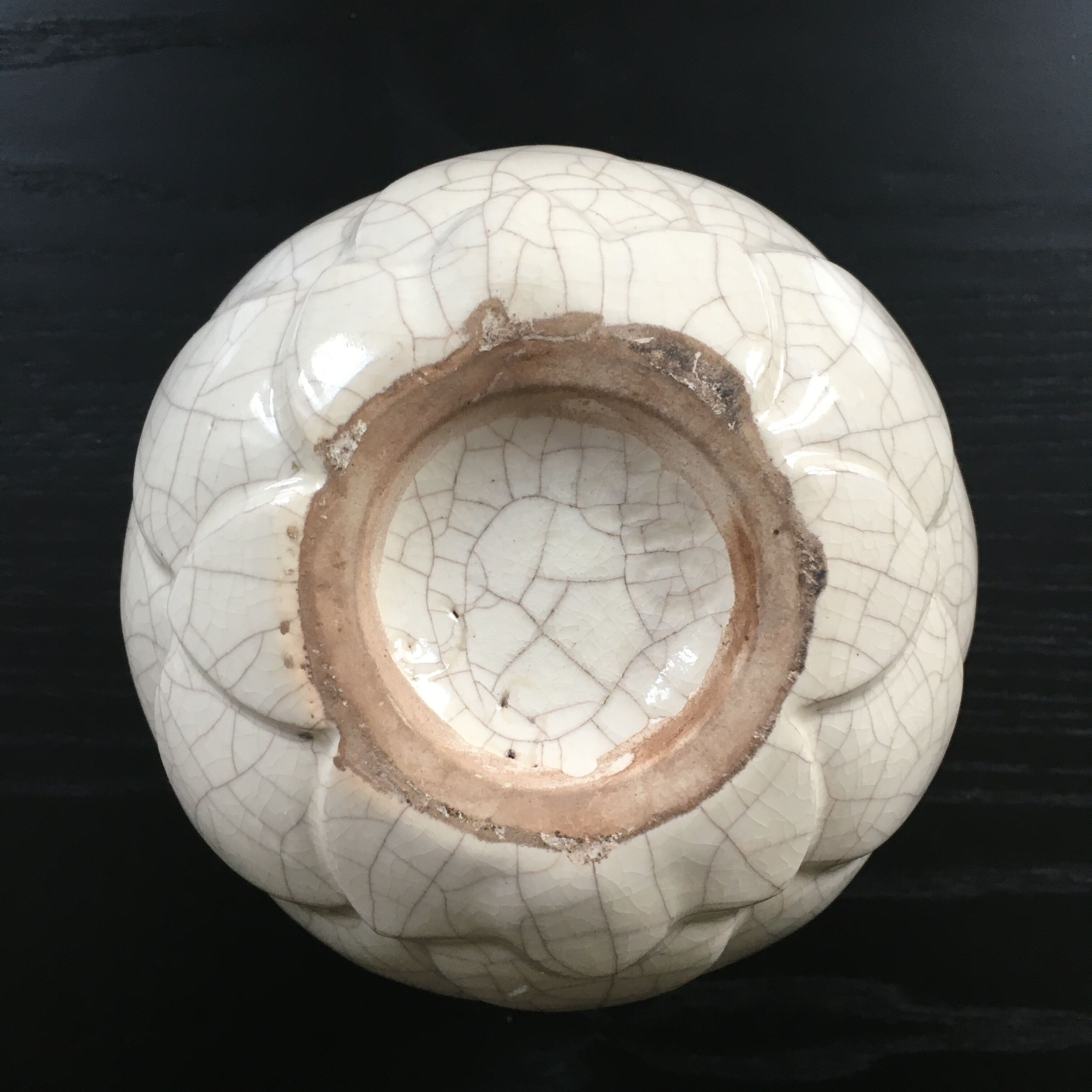 Vase boule art déco