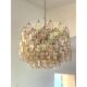 Contemporary “Poliedri” Murano Glass Chandelier