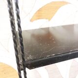 Wall-mounted metal shelf, 1960