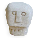Stone head from Indonesia