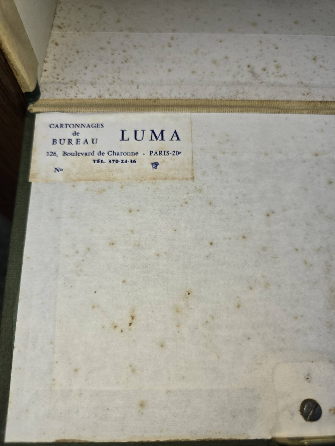 Cartonnier ancien en  chêne