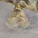 Suspension holophane verre et laiton