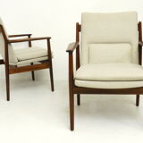 Arne Vodder armchair in palisander Denmark 1960s