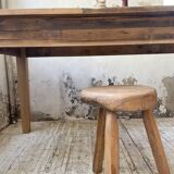 4m XXL pine and oak farmhouse table