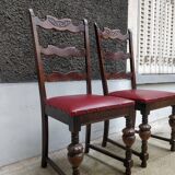 Carved royal chairs