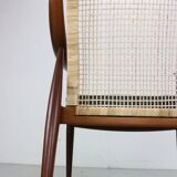 Peter Hvidt& Orla Mølgaard-Nielsen FD146 Cane Back Easy Chair, Denmark
