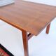 Table basse vintage Wikkelsø Eilersen teck années 60 70