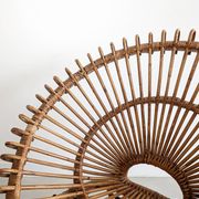 French Rattan Lounge Chair 1960s