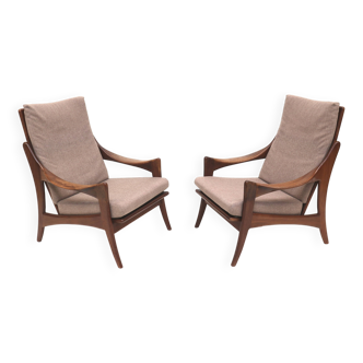 Set of two vintage armchairs from De Ster Geldermalsen made in the 60s