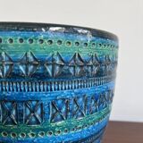 Bitossi flowerpot – Rimini blue, Aldo Londi