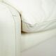 Chaise Maralunga de Vico Magistretti en cuir blanc
