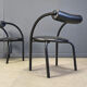 Postmodern dining chairs, 1980s, set of 4