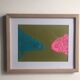 Colour paper artwork face to face