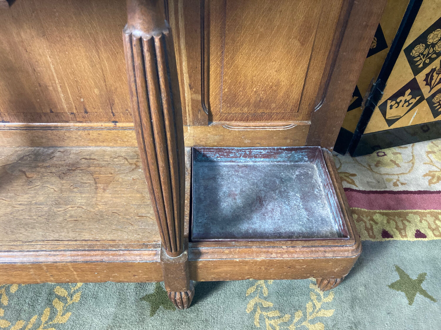 Art Deco coat rack