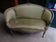 LOUIS XV 2-SEATER SOFA GREEN GREY