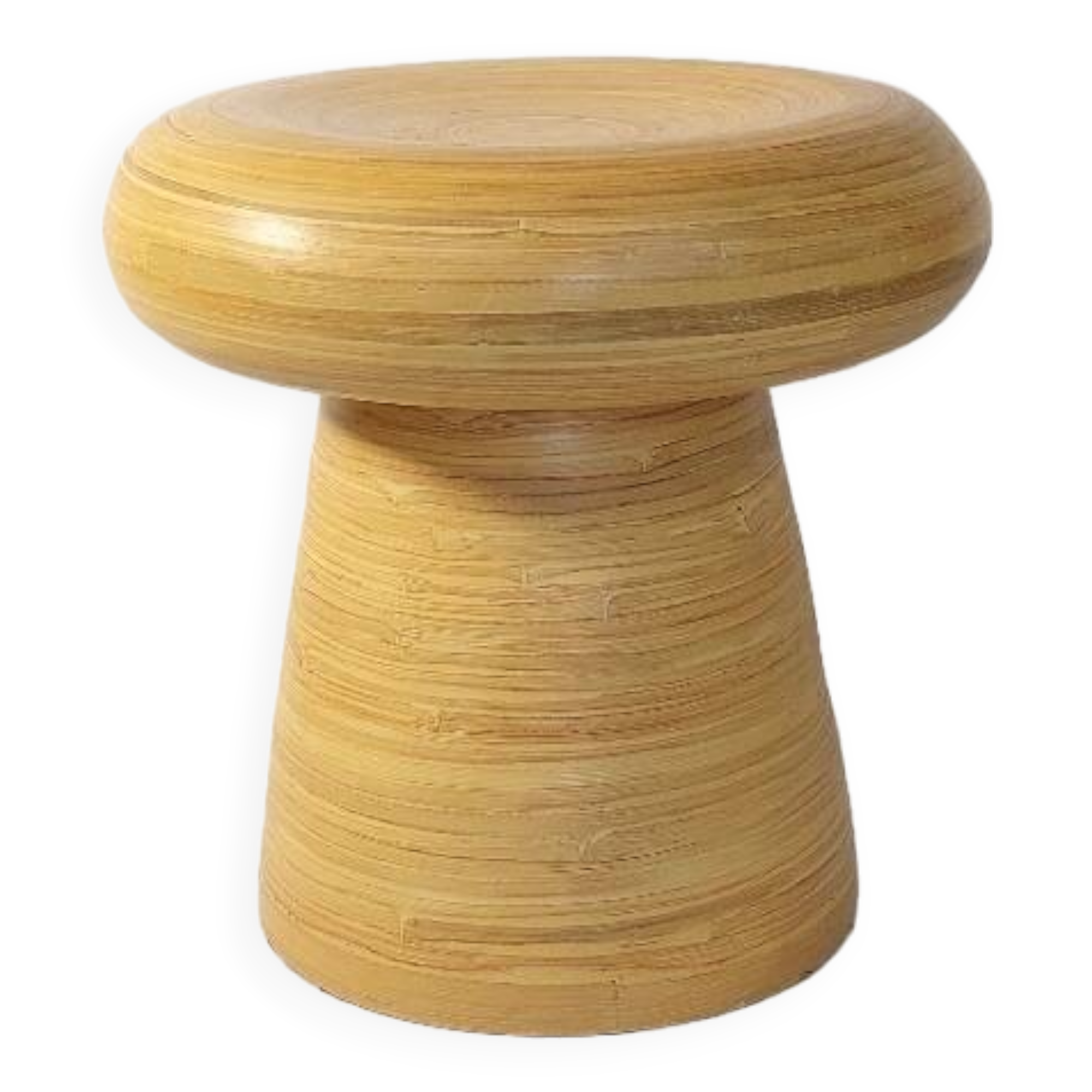 Vintage bamboo stool