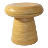 Vintage bamboo stool