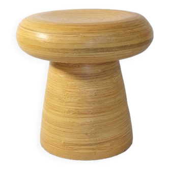 Vintage bamboo stool