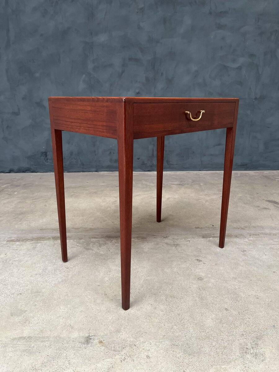 Teak Console with Drawer, Denmark, 1960s