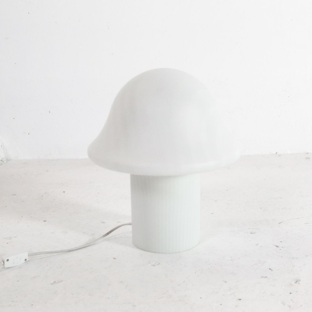 Glass Peil & Putzler mushroom table lamp