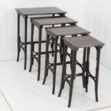 Pull out tables model 10 from Thonet, 1900