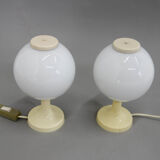 Set of Two Table Lamps, Czechoslovakia, 1970s