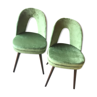 Paire de chaises par Antonín Šuman pour Tatra Nábytok, années 1960