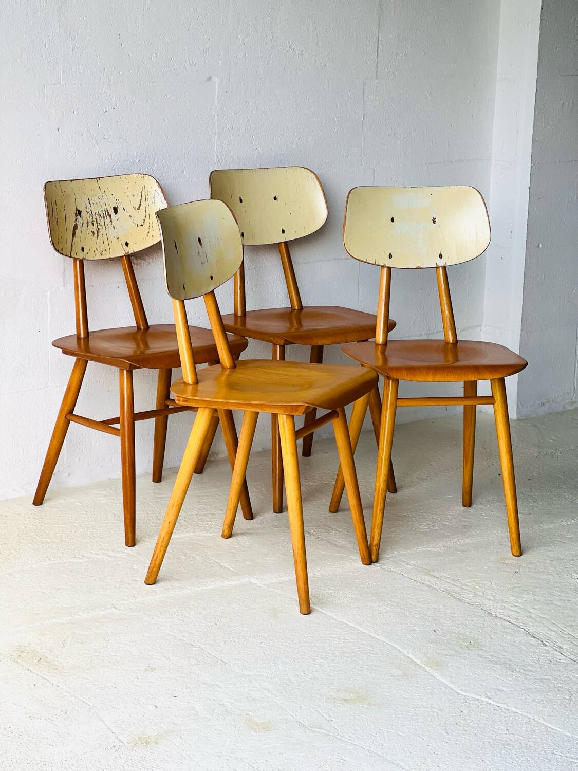 Dining Chairs by TON, 1960’